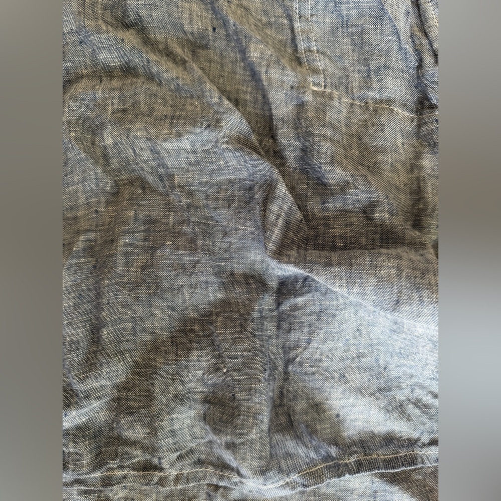 Chambray Blue linen tunic CP shades no longer available size small - Picture 2 of 3